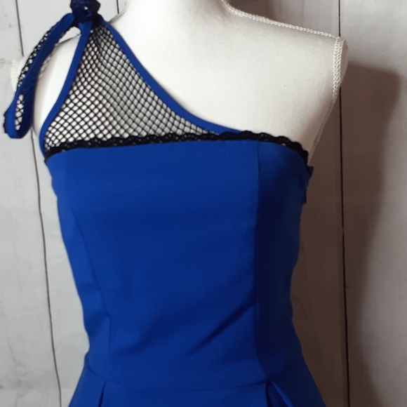 24Hr SALE 🔴BETTIE PAGE BLUE GONE FISHING DRESS - Picture 4 of 15